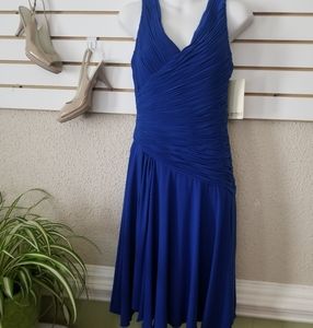 NWT JS Boutique Jersey Couture cocktail dress sz 8